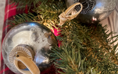 DIY Mercury Glass Christmas Ornaments